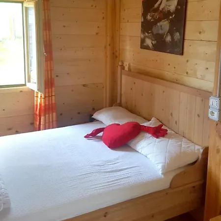 Bungalow With One Bedroom In Maserno With Shared Pool And Furnished Garden *